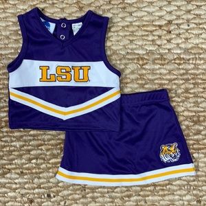 LSU cheerleader outfit
